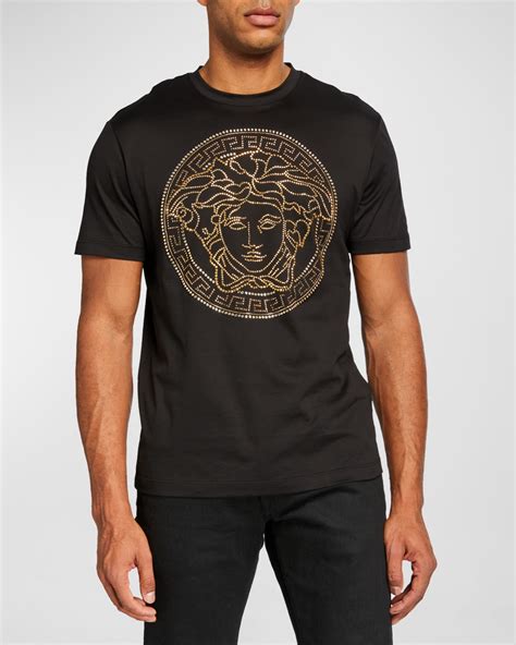 versace collection medusa t shirt|versace medusa shirt men's uk.